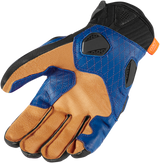 ICON Hypersport™ Short Gloves - Blue - Small 3301-3539