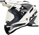 AFX FX-41 Motorcycle Helmet - Range - Matte White - Medium 0140-0077