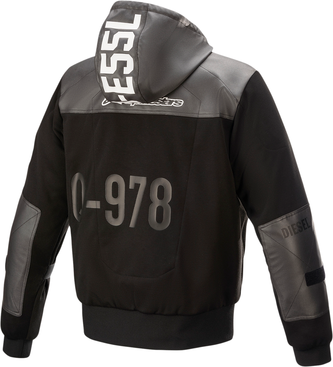 ALPINESTARS Shotaro Hoodie - Black - 3XL 4207421-10-3X