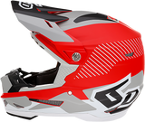 6D ATR-2 Motorcycle Helmet - Fusion - Red - XS 12-2934