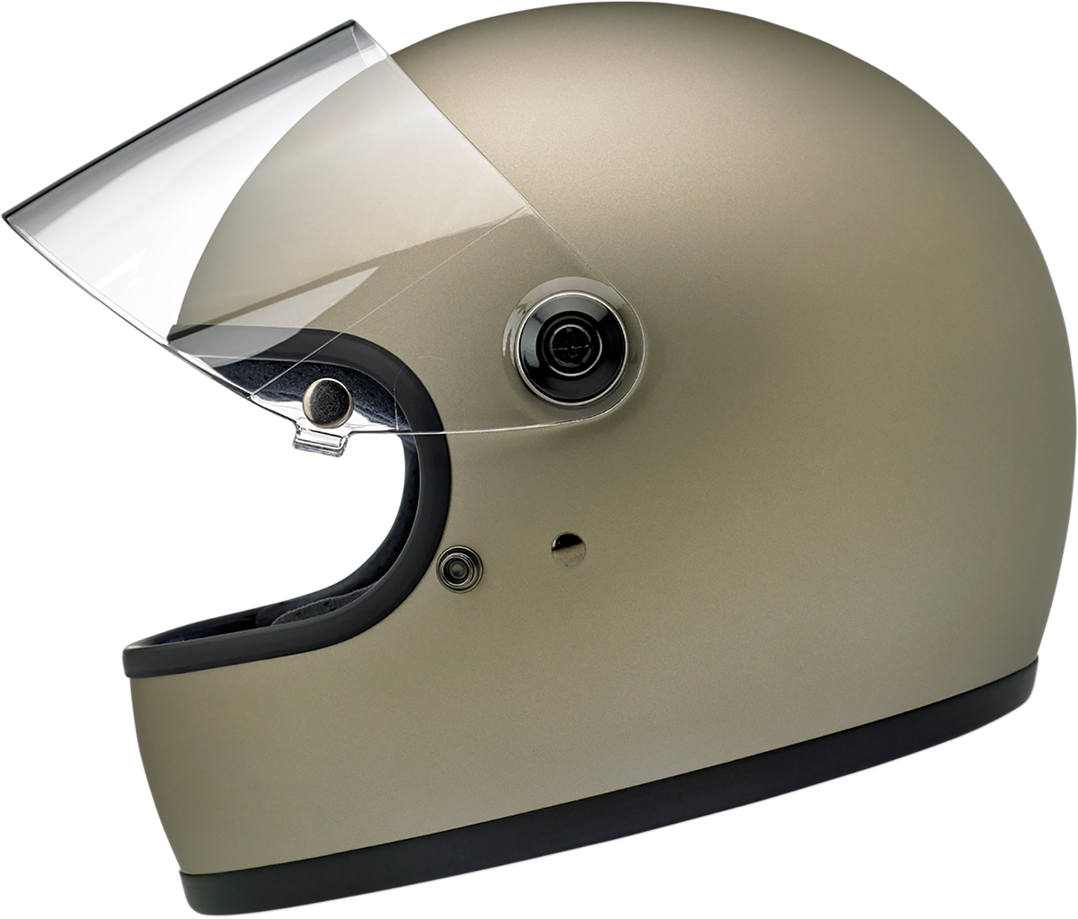 BILTWELL Gringo S Motorcycle Helmet - Flat Titanium - XS 1003-203-101