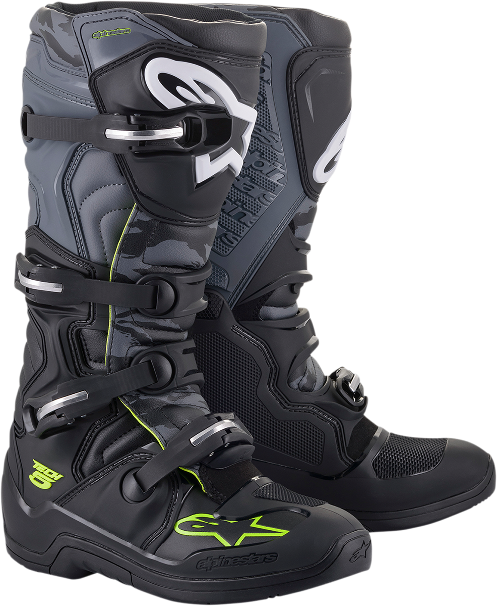 ALPINESTARS Tech 5 Boots - Black/Gray - US 10 2015015-1055-10