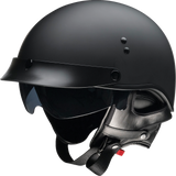 Z1R Vagrant NC Motorcycle Helmet - Flat Black - Medium 0103-1374