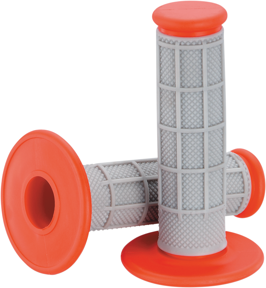 MOOSE RACING Grips - Qualifier - Half Waffle - Red 1MG0715-ERM