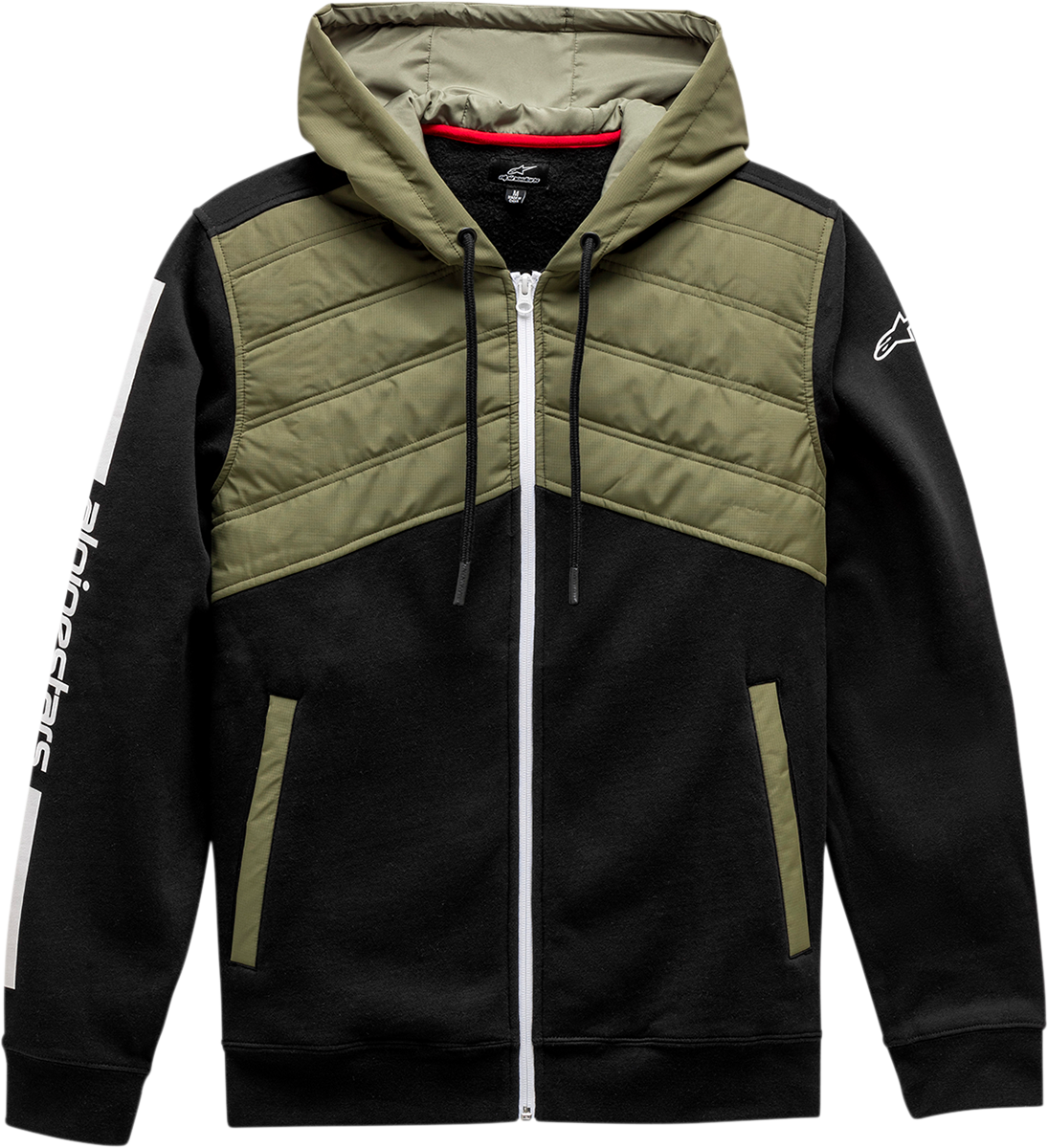 ALPINESTARS Alltime Hybrid Jacket - Black/Olive - Medium 1211110021067M