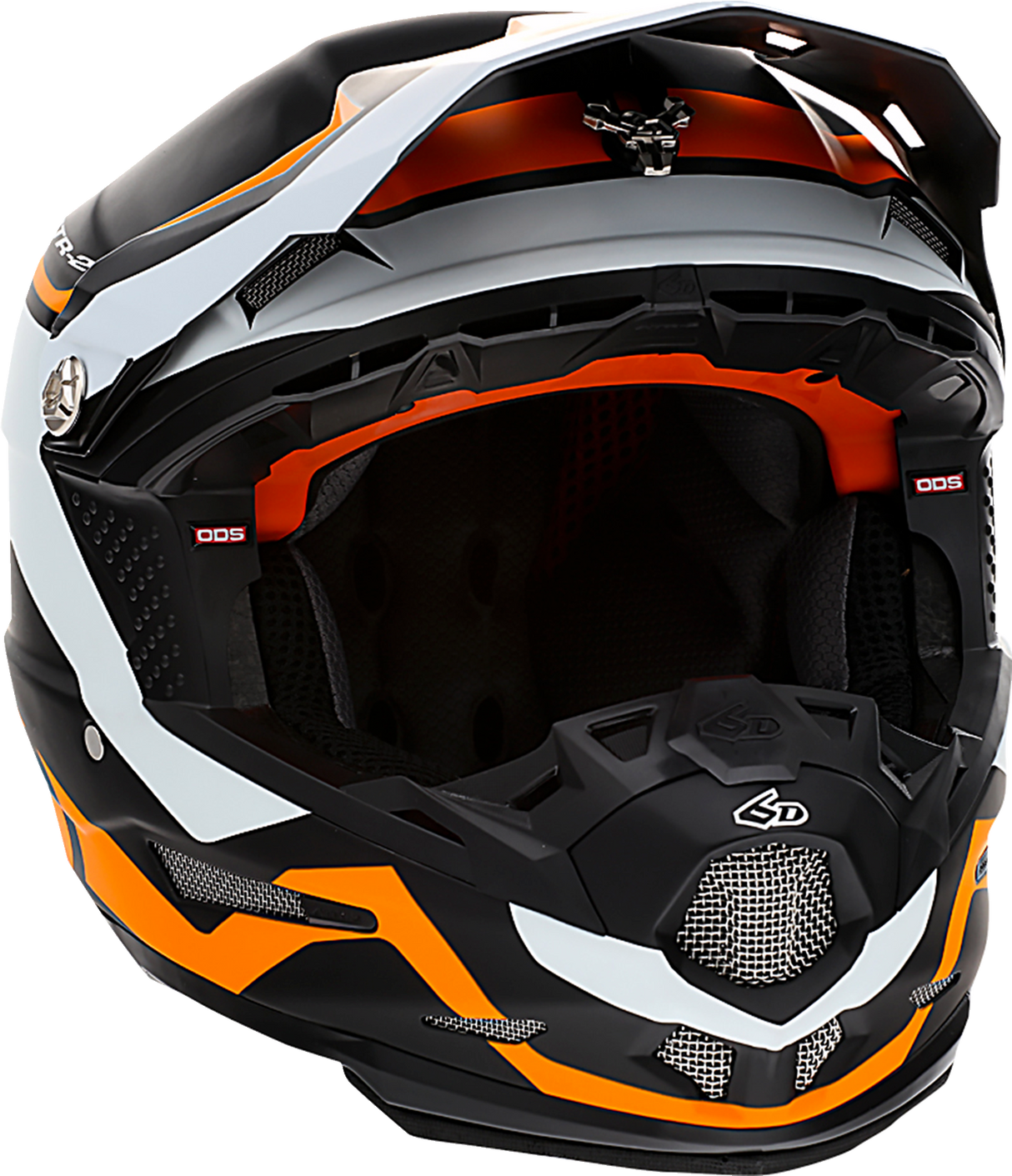 6D ATR-2 Motorcycle Helmet - Drive - Neon Orange - XS 12-2754