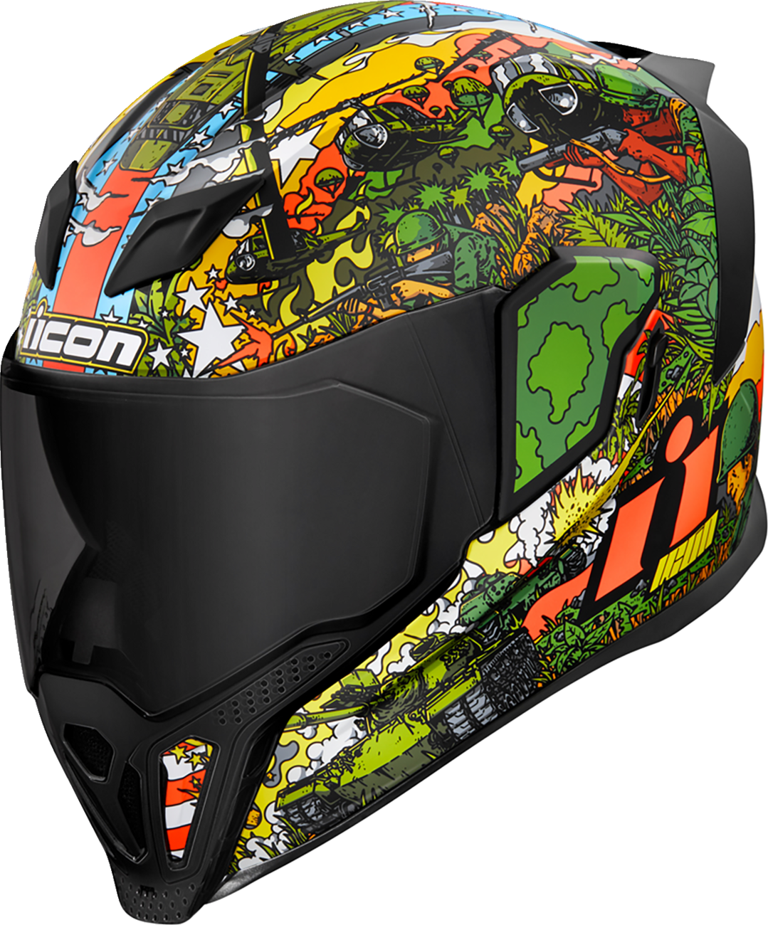 ICON Airflite™ Motorcycle Helmet - GP23 - Green - 3XL 0101-15063