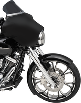 KLOCK WERKS Flare™ Windshield - 6-1/2" - Smoke - '96-'13 FLHT KWW-01-0199