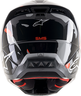 ALPINESTARS SM5 Motorcycle Helmet - Rover - Gray/Red - Medium 8303921-1392-MD