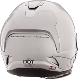 6D ATS-1R Motorcycle Helmet - Gloss Silver - Small 30-0995