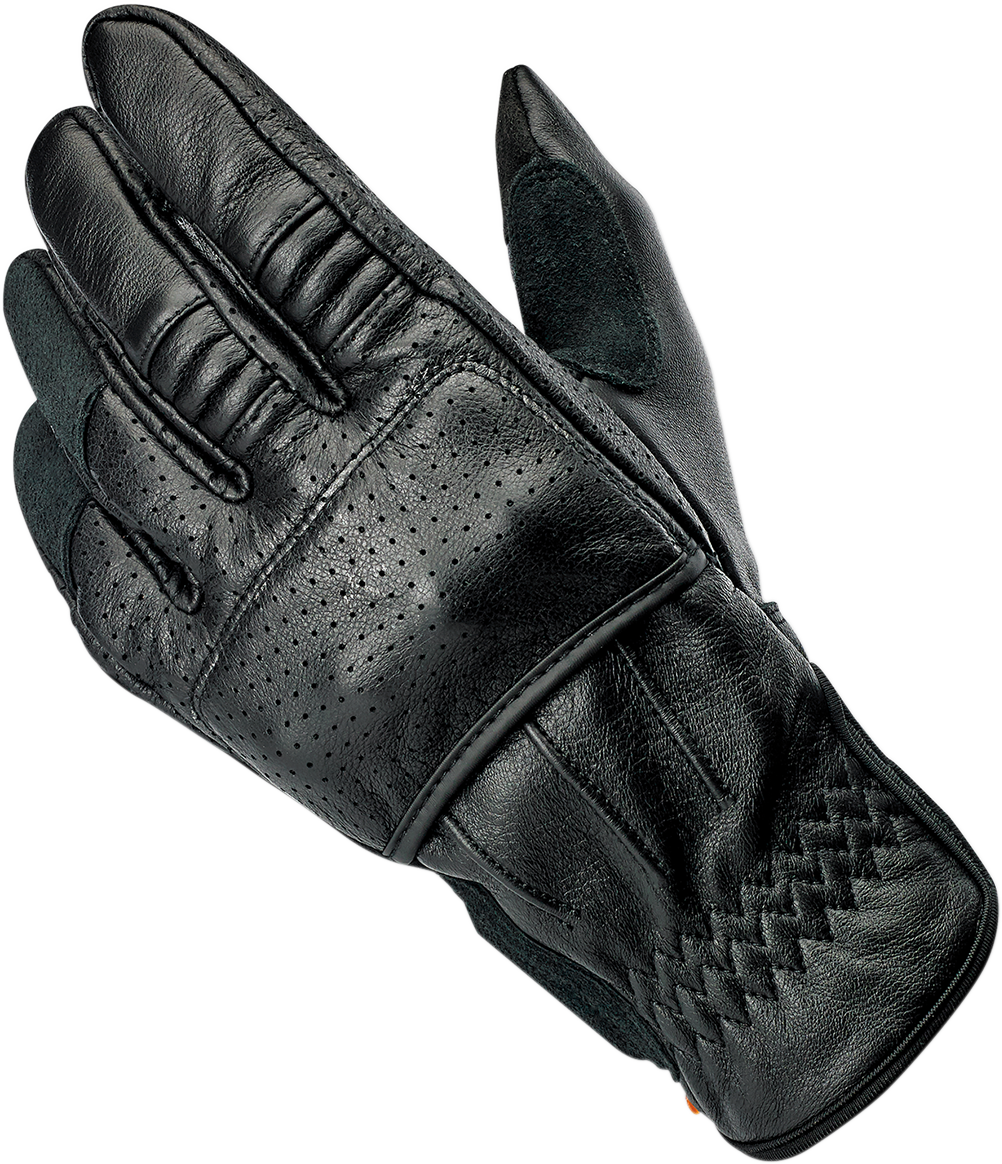 BILTWELL Borrego Gloves - Black - Small 1506-0101-302