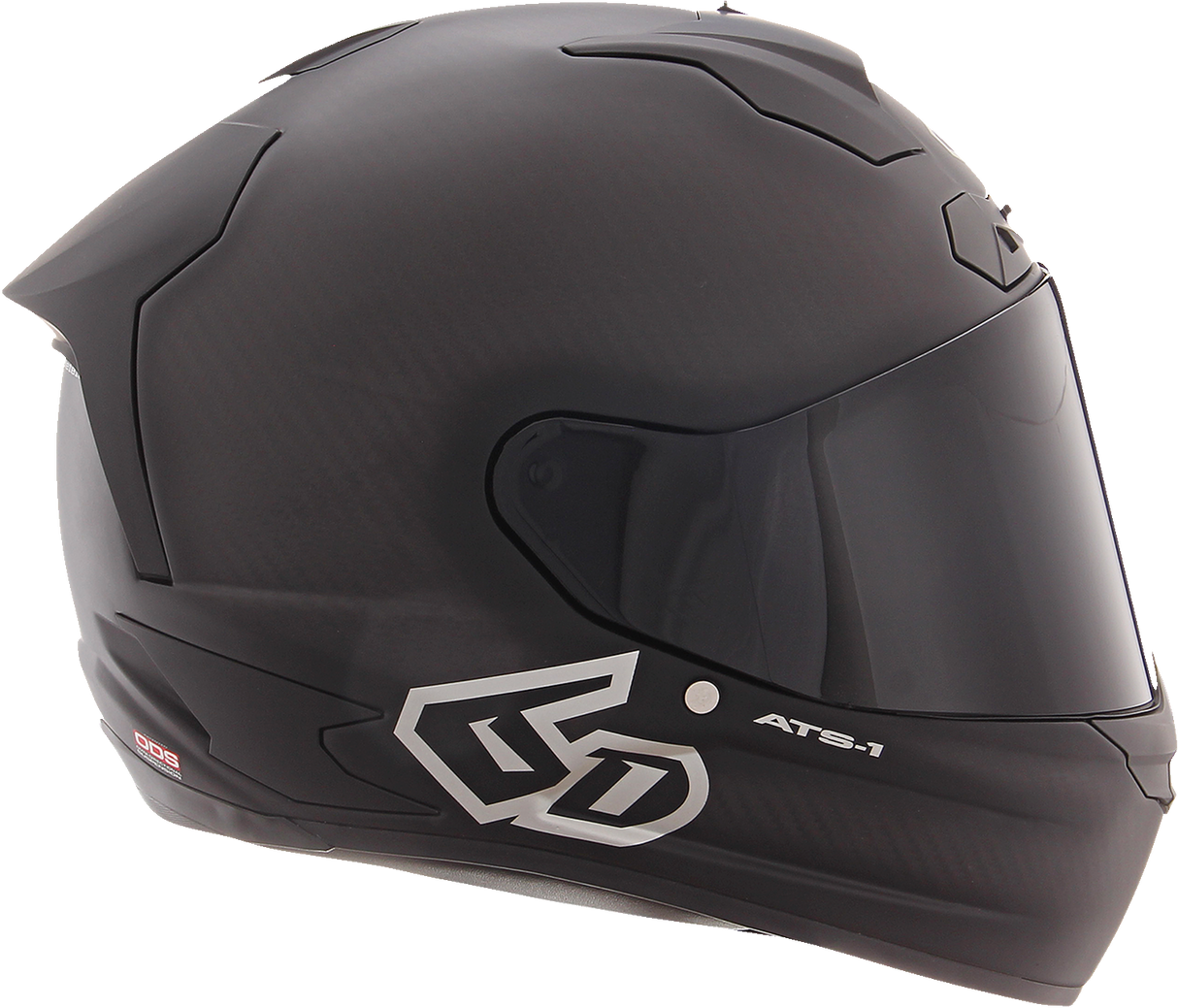 6D ATS-1R Motorcycle Helmet - Matte Black - Small 30-0985