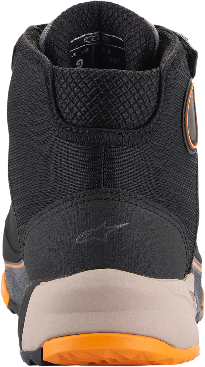 ALPINESTARS CR-X Drystar® Shoes - Black/Brown/Orange - US 11.5 26118201284-115