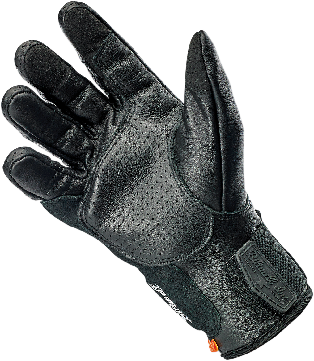 BILTWELL Borrego Gloves - Black - Small 1506-0101-302