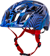 KALI Child Chakra Lighted Bicycle Helmet - Jungle - Gloss Blue - Small 221022225