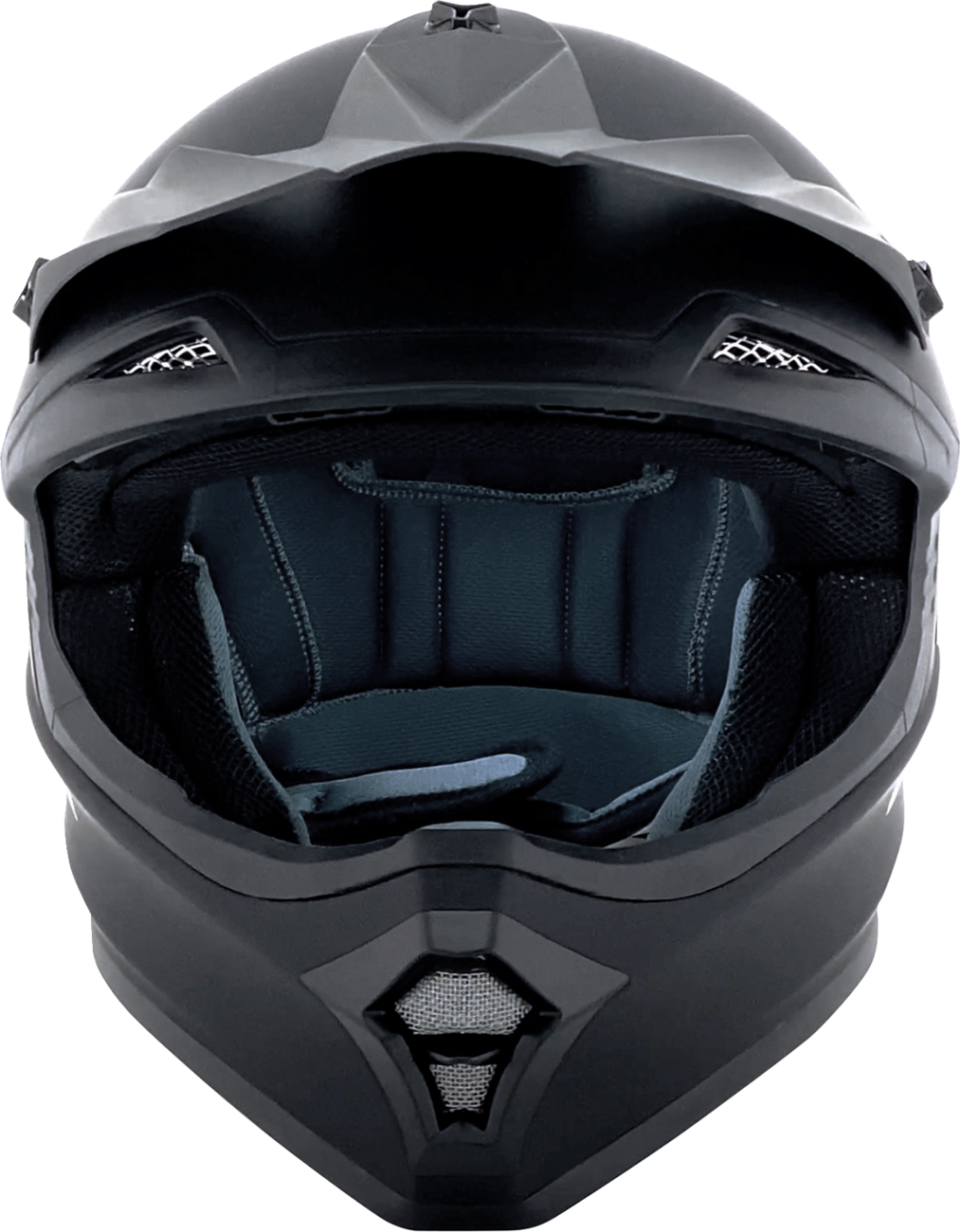 AFX FX-15 Motorcycle Helmet - Matte Black - Small 0110-8005