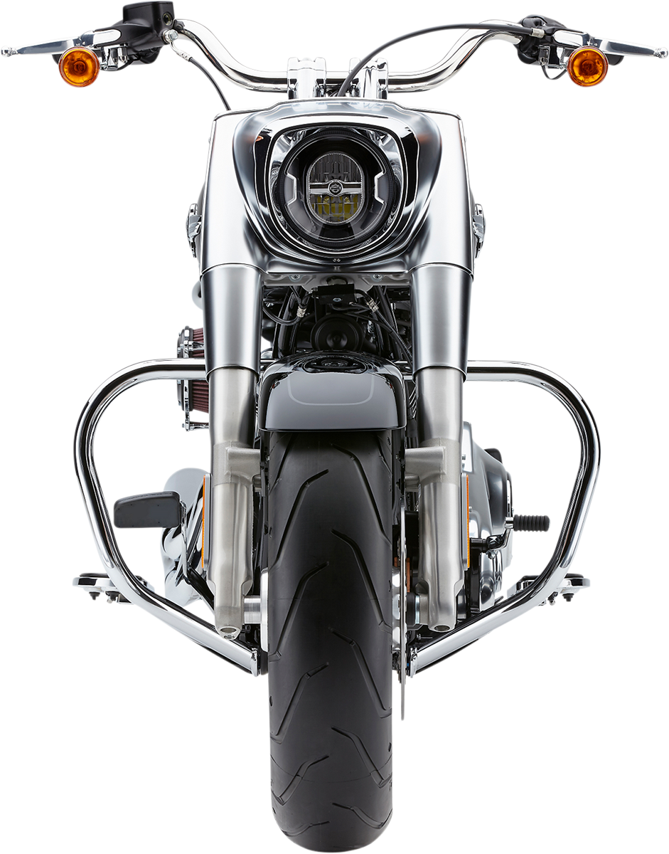 COBRA V-Bend Freeway Bar - Chrome - Softail 601-2108