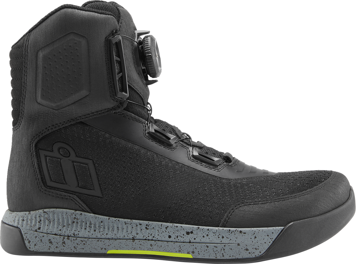 ICON Overlord™ Vented CE Boots - Black - Size 10.5 3403-1262