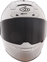 6D ATS-1R Motorcycle Helmet - Gloss Silver - Small 30-0995