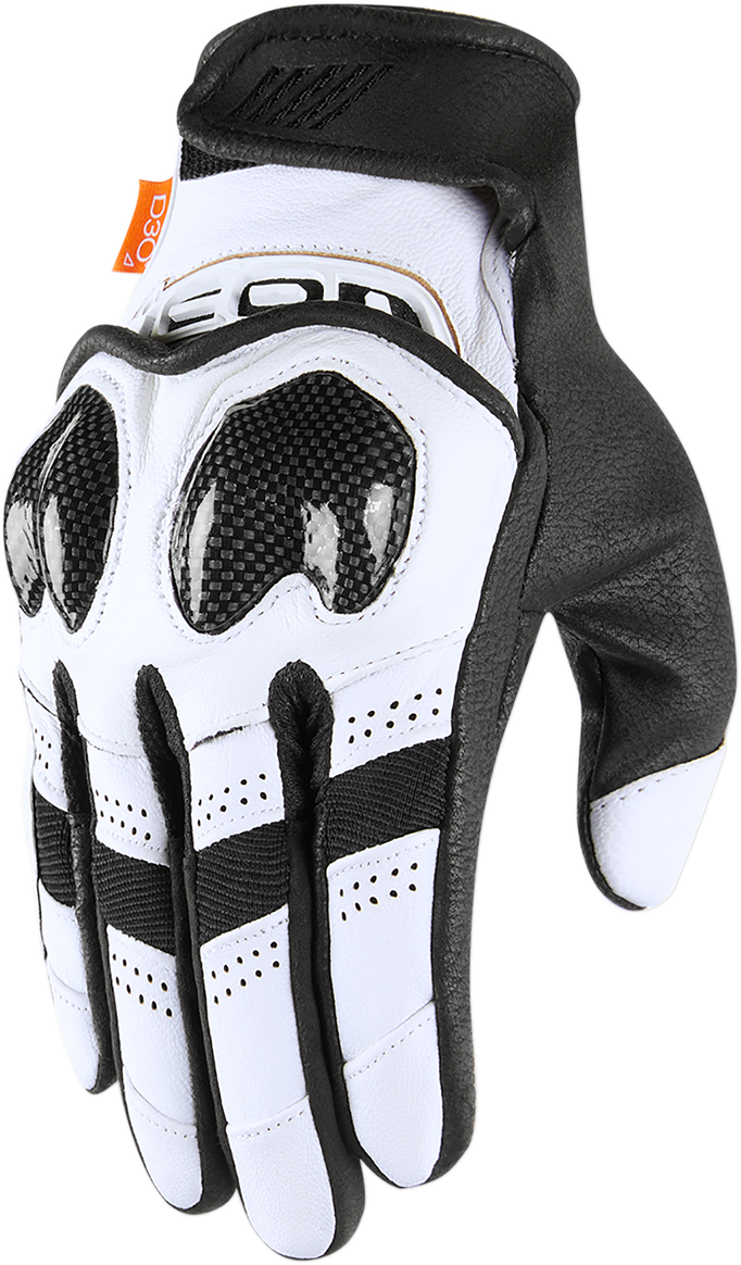 ICON Contra2™ Gloves - White - 3XL 3301-3700