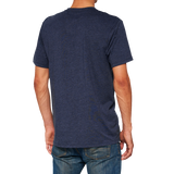 100% Icon T-Shirt - Navy - Large 20000-00047