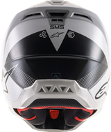 ALPINESTARS SM5 Motorcycle Helmet - Rayon - Gray/Black/Silver - Medium 8304121-928-MD