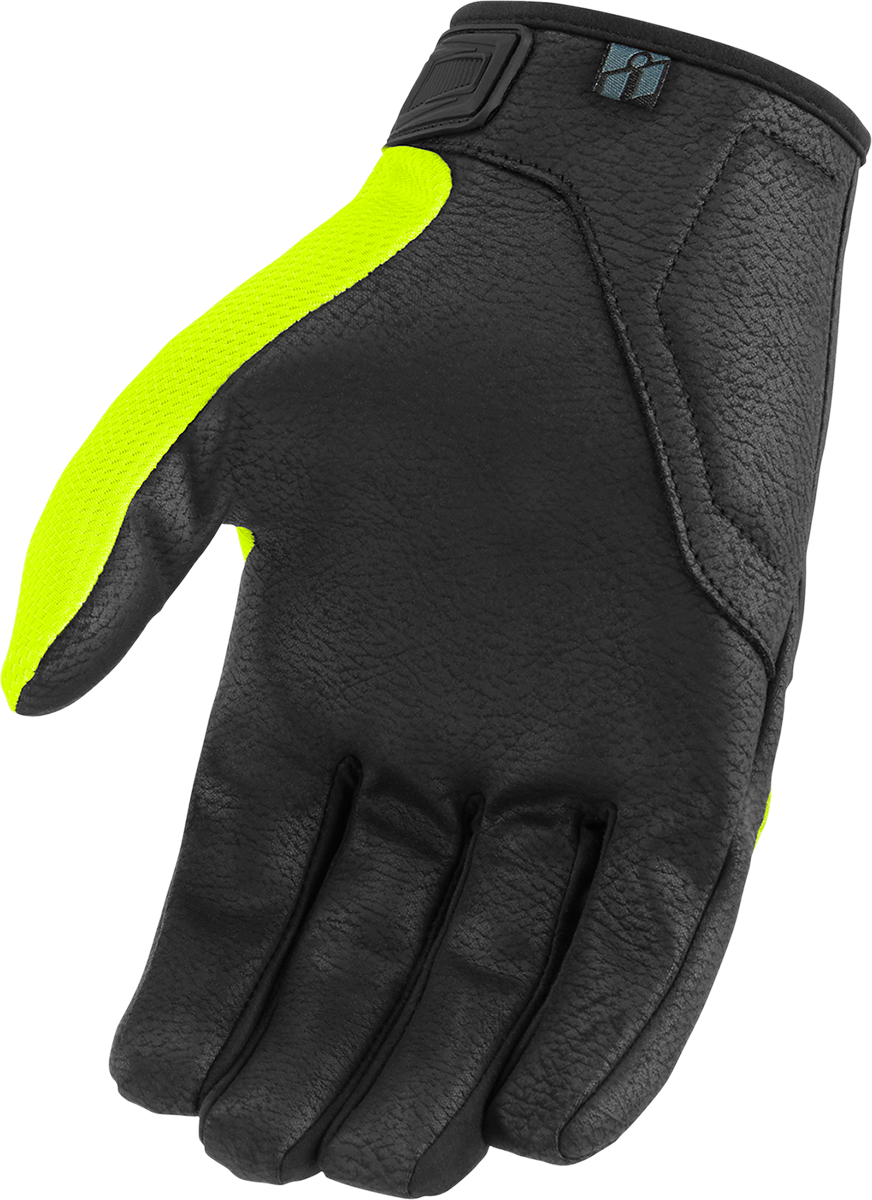 ICON Hooligan™ CE Gloves - Hi-Vis - Small 3301-4378