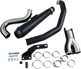 COBRA El Diablo 2:1 Exhaust System Black Harley-Davidson '88-'06 Softail 6485B