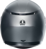 AGV K3 Motorcycle Helmet - Matte Rodio Gray - Small 2118381004006S