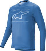 ALPINESTARS Drop 6.0 Jersey - Long-Sleeve - Blue - Small 1766420-7310-SM