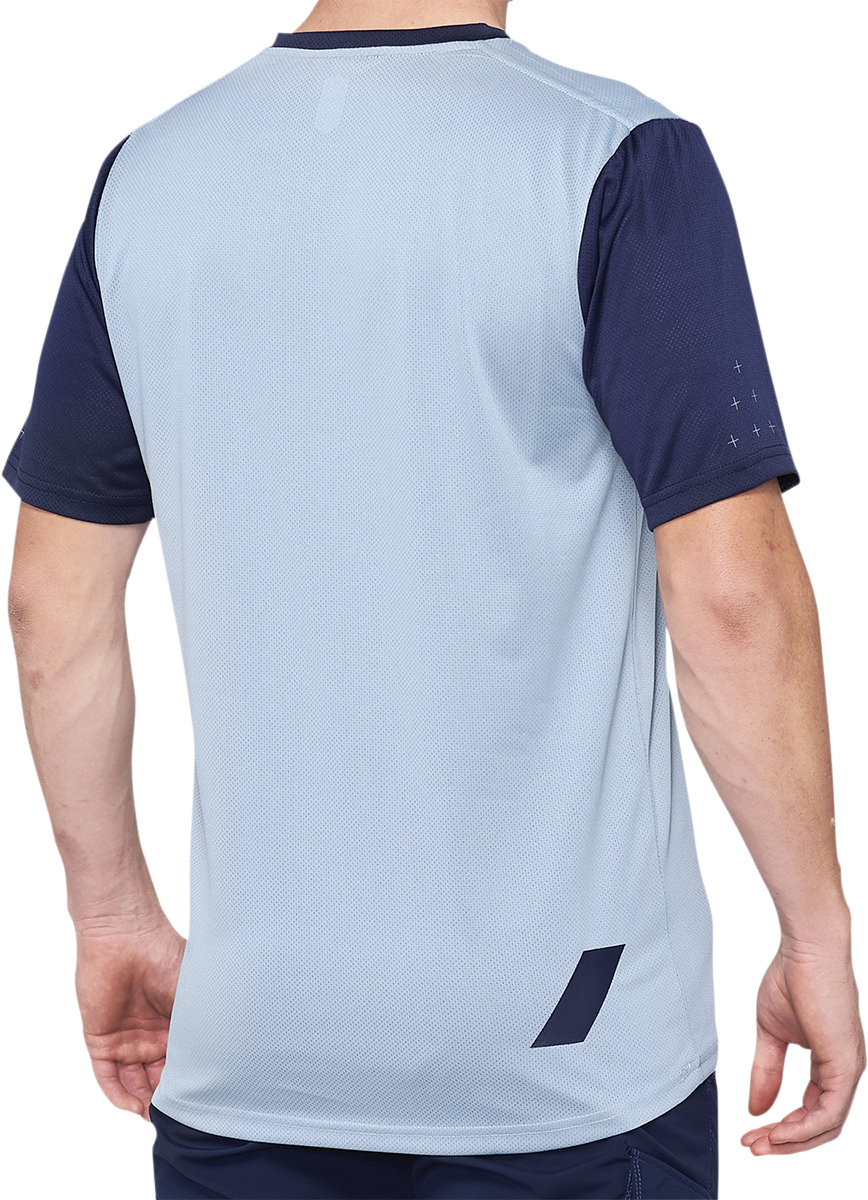 100% Ridecamp Jersey - Short-Sleeve - Blue/Navy - Small 40027-00010