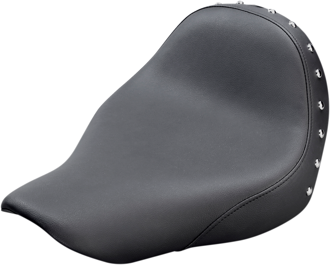 SADDLEMEN Seat - Renegade Solo - Black - Studded 818-29-001