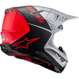 ALPINESTARS Supertech M10 Motorcycle Helmet - Flood - MIPS® - Gloss Silver/Black/Orange Fluo - XS 8301023-1954-XS