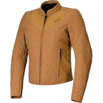 ALPINESTARS Stella Isla WR Jacket - Utility Brown/Light Gold - Large 3210425-8021-L