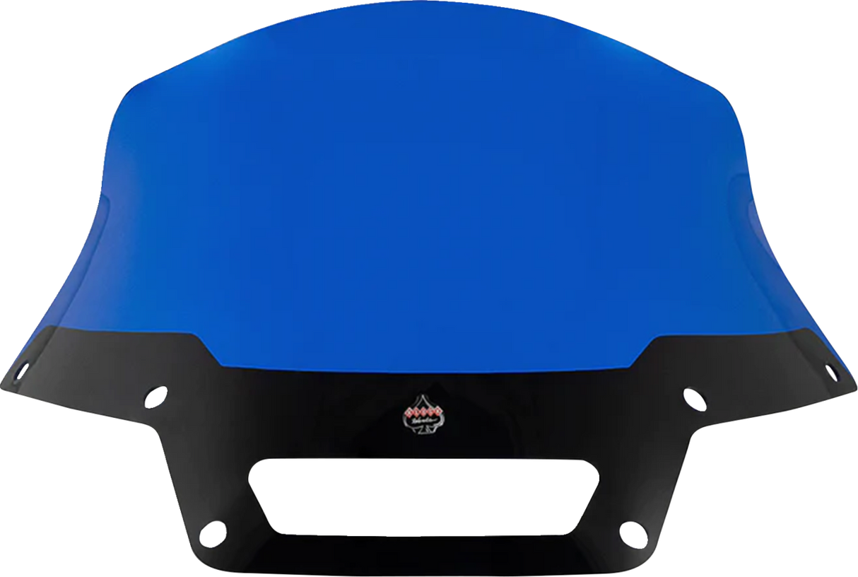 KLOCK WERKS Kolor Flare™ Sport Windshield - 8" - Blue - FXLRST KWW-02-0633