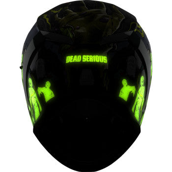 ICON Airform™ Motorcycle Helmet - Dead Serious - Black - XS 0101-17438