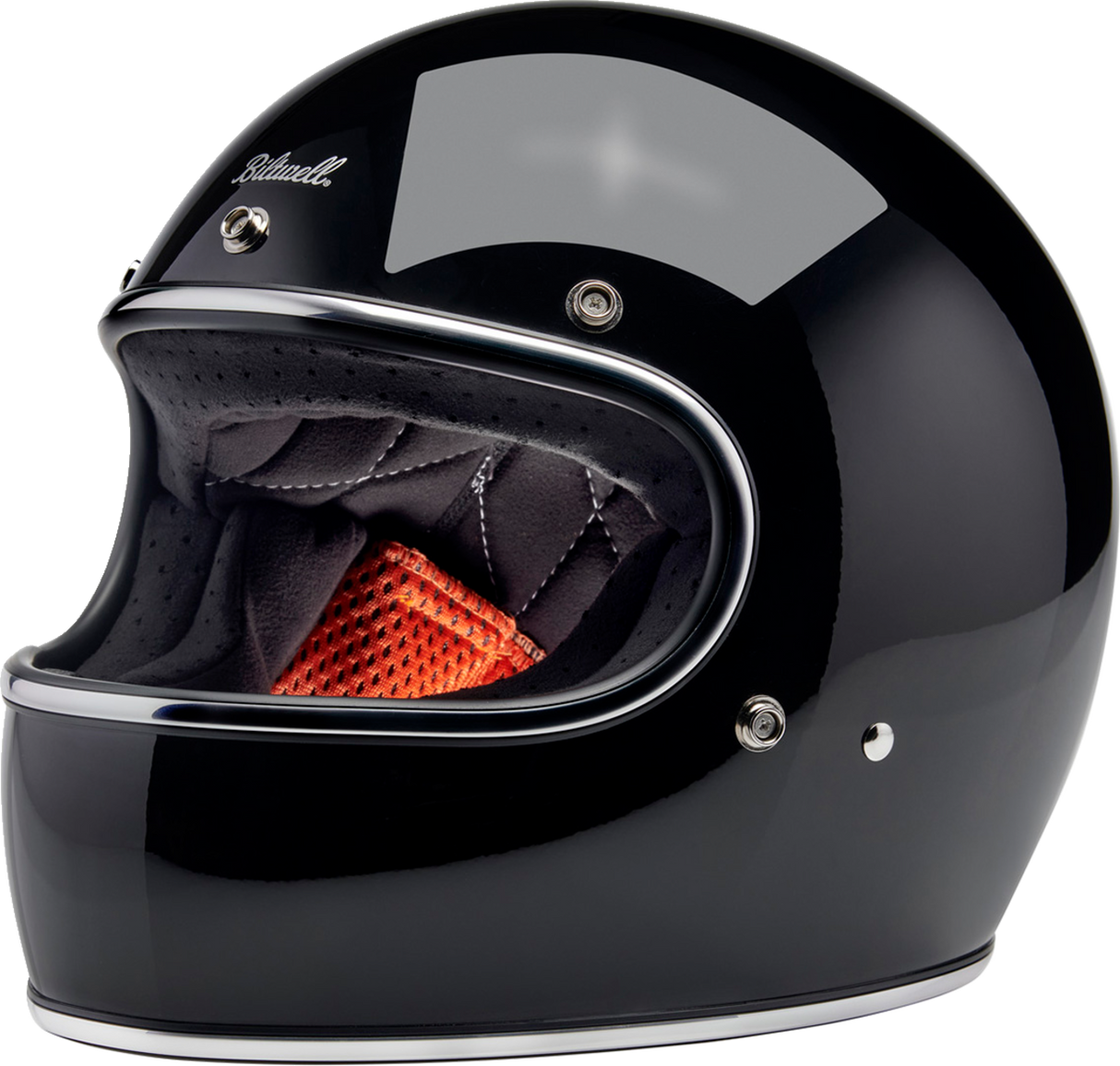 BILTWELL Gringo S Motorcycle Helmet - Gloss Black - Medium 1003-101-503