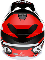 6D ATR-1 Motorcycle Helmet - Apex - Red - XS 10-4534