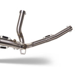 Suzuki SV650 SV650S 2003-2010 Exhaust GPR Mid-Line Satinox