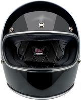 BILTWELL Gringo Motorcycle Helmet - Gloss Black - Small 1002-101-102