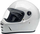 BILTWELL Lane Splitter Motorcycle Helmet - Gloss White - Small 1004-104-102