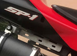 GPR Exhaust System Honda VTR1000 Sp-1 RC51 2000-2001, Gpe Ann. Poppy, Dual slip-on Including Removable DB Killers and Link Pipes