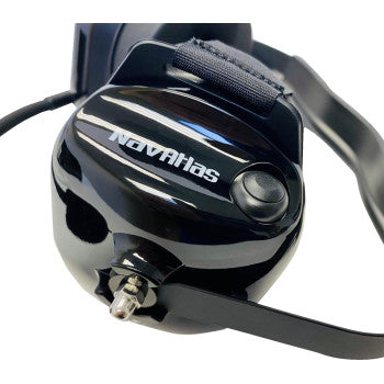 NAVATLAS Headset - Behind-the-Head - Stereo/VOX - Black NB202BK