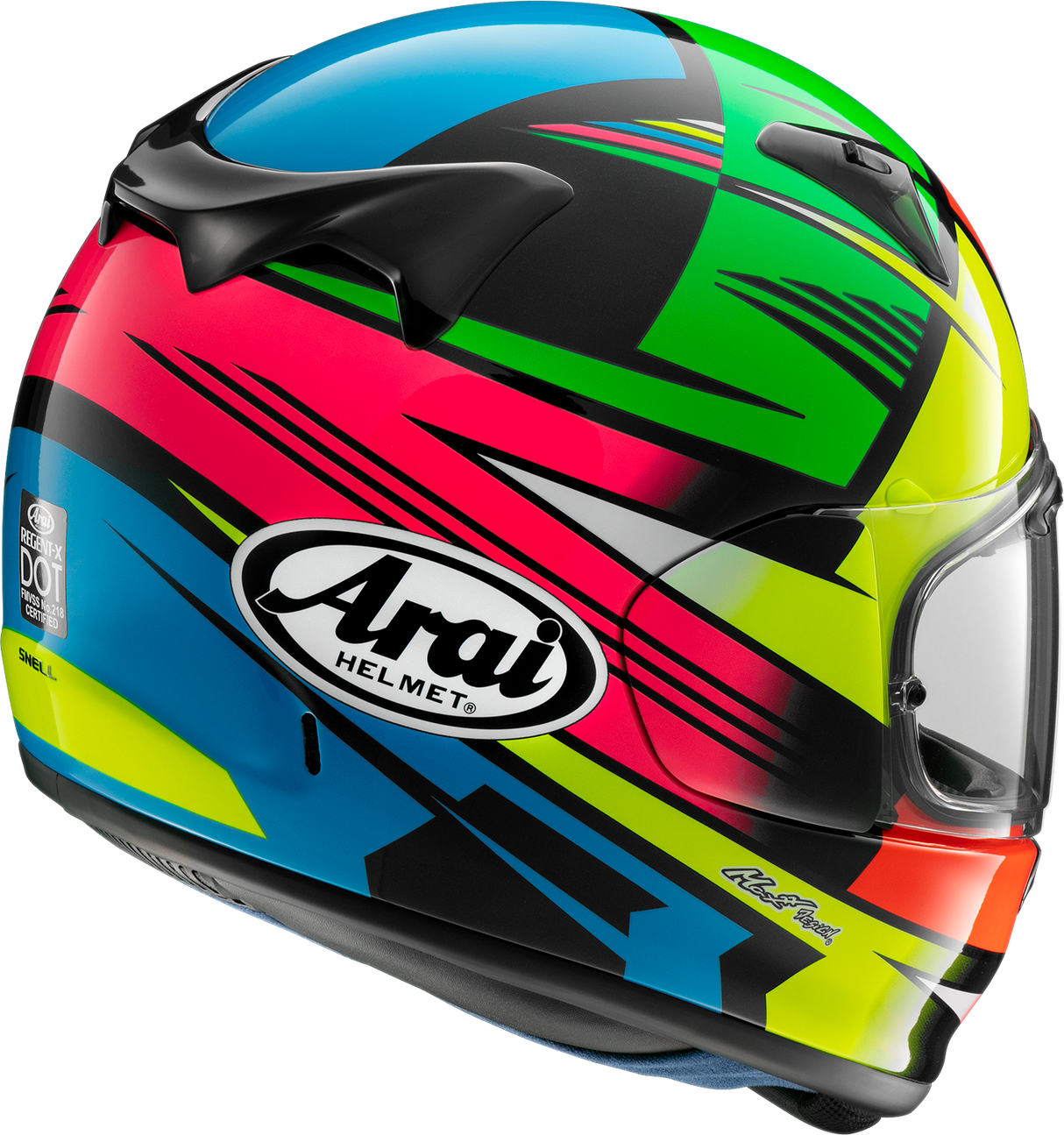 ARAI Regent-X Motorcycle Helmet - Rock - Multi - Small 0101-15810