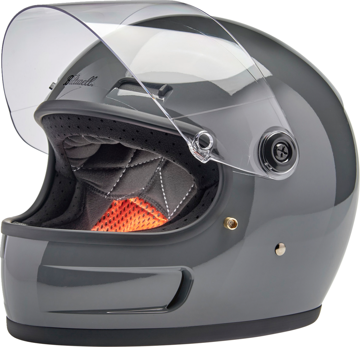 BILTWELL Gringo SV Motorcycle Helmet - Gloss Storm Gray - XL 1006-109-505