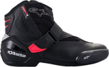 ALPINESTARS Women Stella SMX-1 R V2 Vented Boots - Black/Pink - US 8.5 / EU 40 2224121-1839-40