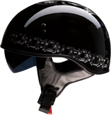 Z1R Vagrant Motorcycle Helmet - FTW - Black/Gray - Small 0103-1319