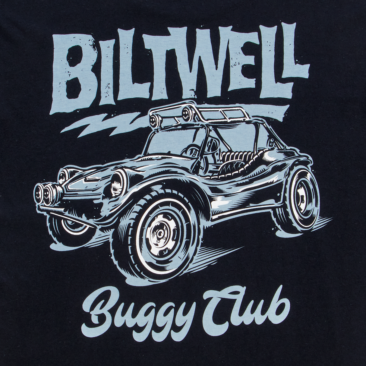 BILTWELL Buggy T-Shirt - Black - Medium 8101-071-003