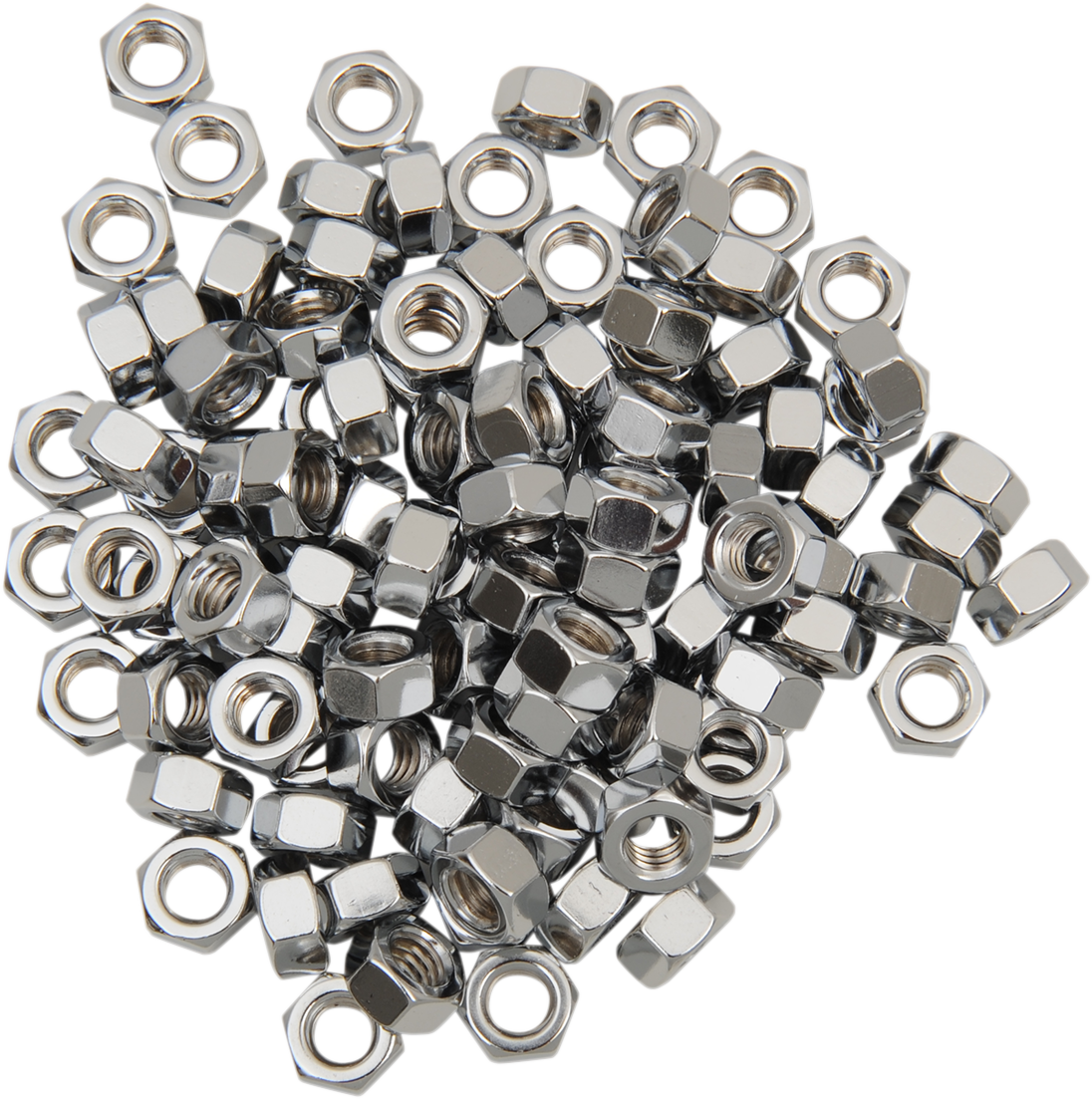 DRAG SPECIALTIES 5/16"-18 Chrome Hex Nut MPB169