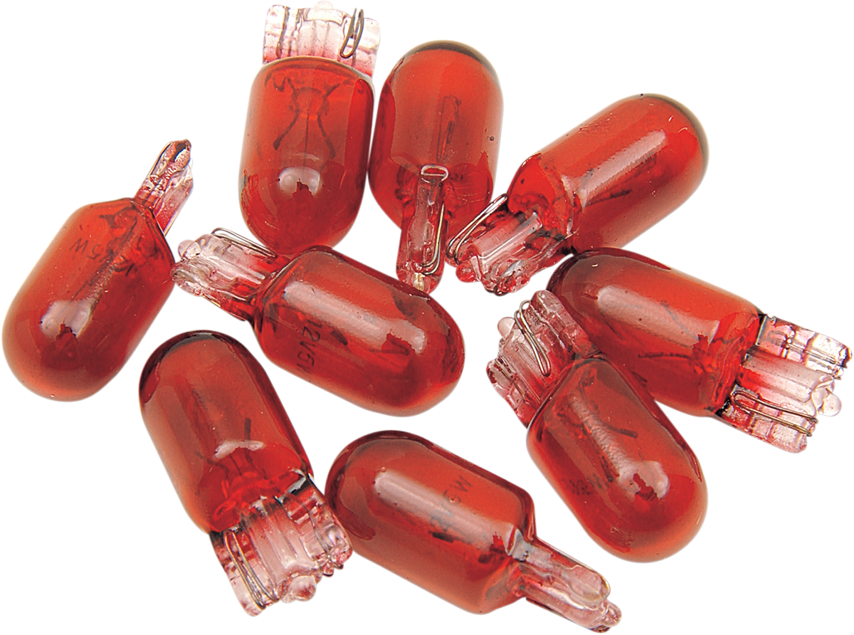 DRAG SPECIALTIES Red Marker Light Bulbs AD-0913R